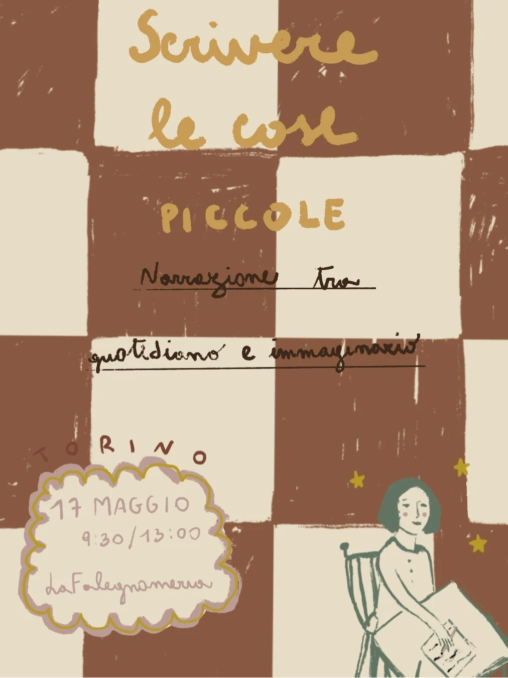 SCRIVERE LE COSE PICCOLE - Workshop di scrittura