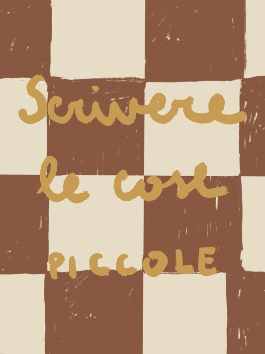 SCRIVERE LE COSE PICCOLE - Workshop di scrittura